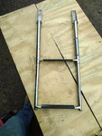 Windline Telescoping Step Folding Ladder 23 1/2" X 11" Sugar Sand Sting. Fixed Price $55.00.