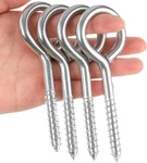 Ygaohf 5 Inch Eye Bolts Screw Stainless Large, SILVER-4PCS. Fixed Price $13.61.