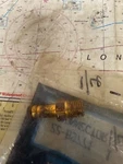 Quicksilver #22-897711 22-89771Q2 Connector Fitting.. Fixed Price $11.25.