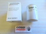 T16 Evinrude Johnson Omc 0502901 Oil Filter Oem New Factory Boat Parts. Fixed Price $15.95.