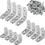 3 Sizes Stainless Steel Corner Braces Bracket 90 Degree Right Angle Jo. Fixed Price $13.22.