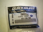 Quicksilver Mercury #809161 Condenser Assembly, Free Freight. Fixed Price $14.95.