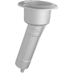 Mate Series P1015DW Plastic Rod & Cup Holder - Drain Round Top White. Fixed Price $23.97.