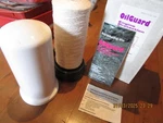 Eps 60 "oilguard" Filter X 2, White, Made U.s.a. Genuine New Old Stock.. Fixed Price $135.80.