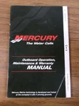 Oem Mercury Operation Maintenance & Warranty Manual, 4, 5, Pn 90-10102020. Fixed Price $19.95.