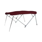 Carver A(8SQ)4893UB-08 4-BOW Square Tube Pontoon Boat Bimini Top Burgundy New. Fixed Price $627.94.