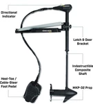 Minn Kota Edge Latch & Door - Foot Control 24V 70LB 45" 1355970. Fixed Price $790.69.