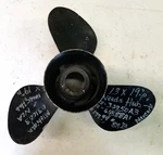 Mercury Michigan 13X19 Pitch Aluminum Prop 48-32750-19 48-65588A1 48-32750A3. Fixed Price $50.00.