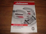 Johnson Outboards Operators Guide 9.9 10 15 Hp Rl Rhl Tel. Fixed Price $10.00.