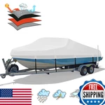 Hahasole Heavy Duty 1200D Pu Waterproof Boat Cover 23- 24 Trailerable Marine. Fixed Price $191.98.