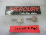 A30K Mercury Quicksilver 30431117 Key #117 Set Of 2 Oem New Factory Boat Parts. Fixed Price $11.01.