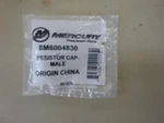 Mercury Marine Resistor Cap-male 8M6004830 New Oem. Fixed Price $15.00.
