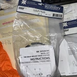 New Teleflex Back Mount Rack Bezel Kit SB39526P. Fixed Price $9.00.