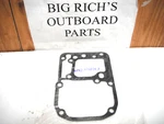 New 325721 Exhaust Housing Gasket Omc Evinrude Johnson 9.9 15 Hp 1988-2000. Fixed Price $9.95.