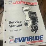 1992 Omc Johnson Evinrude "et" 60 Lv 150C 175 Hp Service Manual P/n 508286. Fixed Price $25.00.