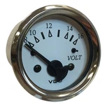 Vdo Cockpit Marine 52MM (2-1/16") Voltmeter White Dial/chrome Bezel. Fixed Price $26.99.