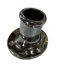 Perko Chrome Plated Bronze 13 Angled Stern Upright Flag Pole Socket 0221DP3CHR. Fixed Price $29.95.