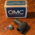 Nos Omc Evinrude Johnson 0580339 Spark Plug Boot Oem New Factory Part. Fixed Price $9.95.