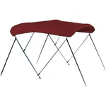 Pontoon Bimini Top 4 Bow Square Tube Sunbrella Burgundy Storage Boot 96 Inch. Fixed Price $702.98.