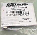 New Genuine Mercury Quicksilver 56-67098A05 Coupler Parts Bag. Fixed Price $11.31.