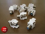 100 F Type 3GHZ Keystone Coaxial Jack Cable Insert Connector Adapter RG59 RG6. Fixed Price $71.99.