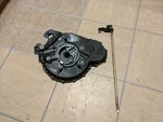 1995 Johnson Evinrude 150HP Fylwheel Cover & Throttle Assembly. Fixed Price $150.00.