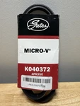 Serpentine Belt-premium Oe Micro-v Gates K040372. Fixed Price $22.55.