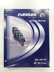2008 Brp Evinrude Sc E-tec 250 300 Hp 90 V6 3.4L Service Shop Manual Pn 5007533. Fixed Price $99.88.