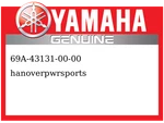 Yamaha Oem Part 69A-43131-00-00 Bolt, Clamp Bracket. Fixed Price $83.70.