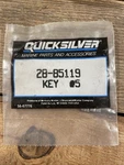 Mercury Quicksilver 28-85119 Key (QTY-2) Oem Nos. Fixed Price $9.60.