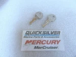 Z8 Mercury Quicksilver 819014 Key #65 Set Of 2 Oem New Factory Boat Parts. Fixed Price $8.56.