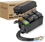 Nilight 12V Fuse Box 6 Relays Slots Atc/ato Blade Holder 4PIN 5PIN. Fixed Price $45.85.