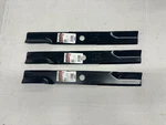 QTY-3 16-1/2" Rotary 15-15451 Blades Fits 48". Fixed Price $43.95.