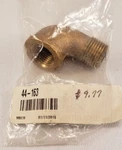 Midland Metal 44-163 Bronze 1/2" Npt (m) To (f) 90 Elbow Pipe Adapter. Fixed Price $9.95.