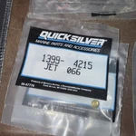1399-4215 Fits Mercury Mariner Force 6-95 Hp Carburetor Main Fuel Jet .066. Fixed Price $8.99.