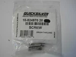 Mercury Marine Quicksilver Mercruiser 10-82497020 Stainless Screw Oem Each. Fixed Price $17.99.