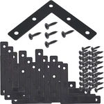 Joyangy 20PCS Black Flat Shape Braces Corner Bracket 80X80 Mm Decorative. Fixed Price $13.24.