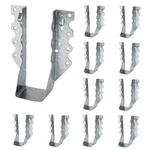Lukloy 10 Pack 2X6 Joist Hanger 20 Gauge Galvanizing 2" 6",. Fixed Price $26.05.