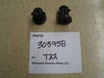 Nos New Oem Evinrude Johnson Omc 303958, 0303958 - Bumper T22. Fixed Price $19.49.