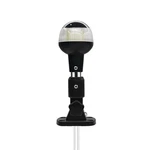Sebnux White Led Fold Down Boat Stern Light 6 Inch New Version, Silver Tube. Fixed Price $21.82.