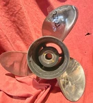 Omc Viper 3850322 14 3/4 Stainless Steel Propeller For Volvo Sx (27-23). Fixed Price $149.00.