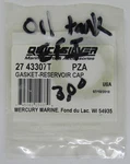 New Quicksilver Mercury Marine Boat Oem Reservoir Cap Gasket Part No. 27-43307T. Fixed Price $7.99.