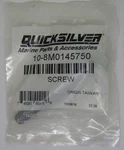New Quicksilver Mercury Marine Boat Oem Screw Part No. 10-8M0145750. Fixed Price $15.99.