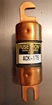 Fusetron ACK-175 Dual Element 175AMP/72VDC New. Fixed Price $35.00.