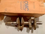 Johnson Evinrude 311356 554326 Crankshaft 28 33 & 40HP 1962 To 1973 New Box. Fixed Price $189.89.