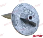 Anode Mercury & Honda Aluminum Fits Outboard 31640A1. Fixed Price $18.42.