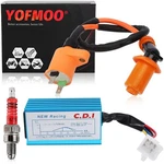 Yofmoo Ignition Coil Cdi Spark Plug For GY6 50CC90CC 110CC 125CC 150CC 4STROK.... Fixed Price $20.99.