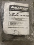 Mercury Quicksilver 812497A Lanyard Diode Kit Nos. Fixed Price $22.00.