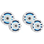 Kenwood XM77WL 7.7" Led Marine Speakers White (4 Pack) Wake Boat Audio Upgr.... Fixed Price $519.98.