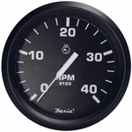 Faria Euro Black 4" Tachometer 4000 Rpm (diesel Magnetic Pick-up) 32803 U.... Fixed Price $125.98.